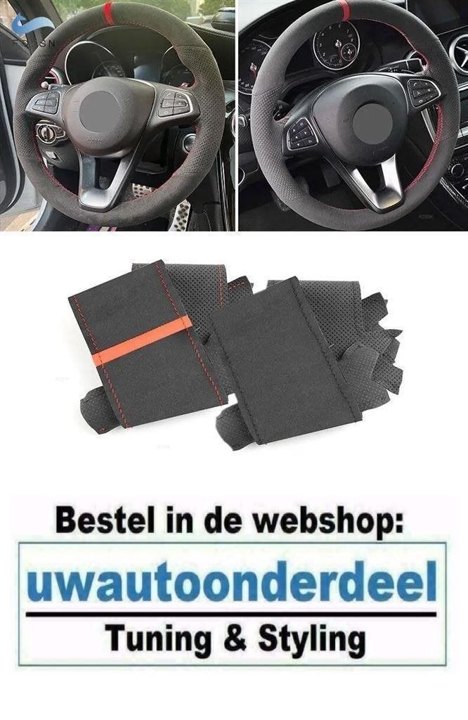 Stuurwiel Stuur Hoes Alcantara Suede Rode Sticksel Voor MB G, Verzenden, Automotive Parts, A.parts@hotmail.nl, Trasmolenlaan 12 3447 GZ Woerden
