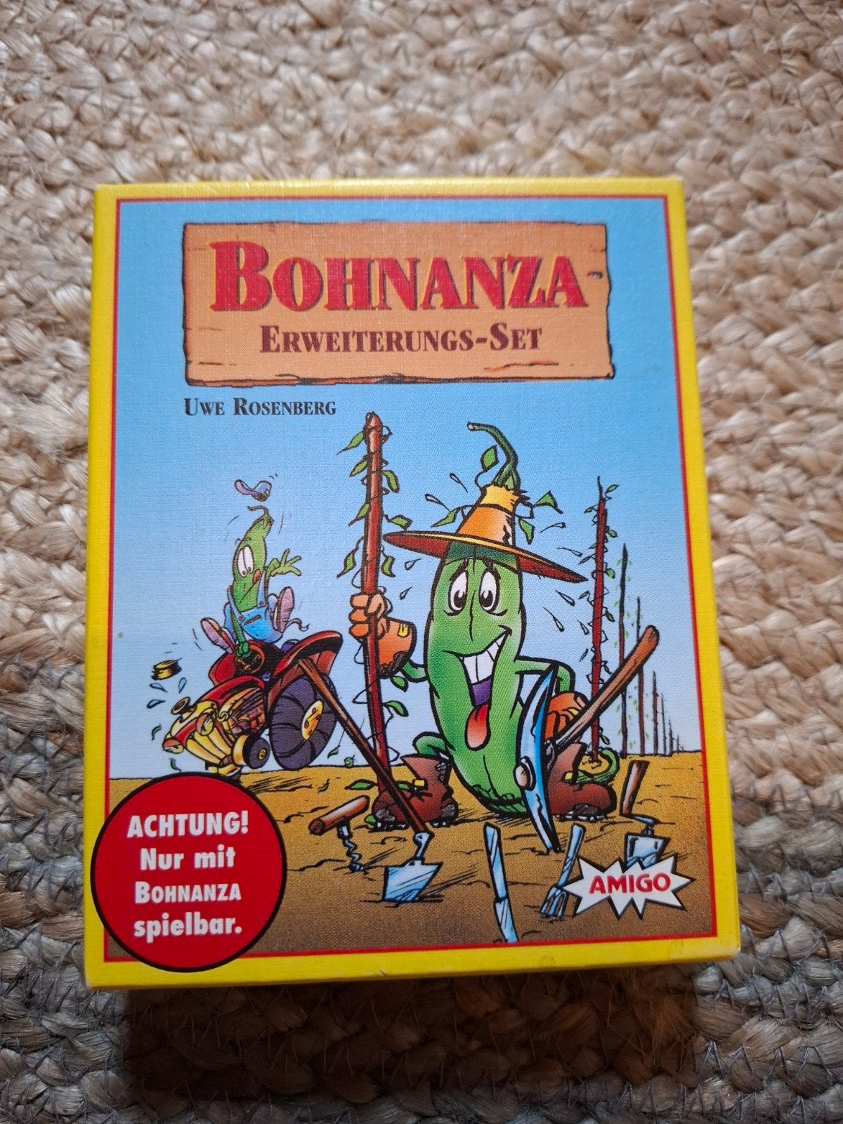 Bohnanza Uitbreidingsset - Kaartspel van Uwe Rosenberg, Vijf spelers of meer, Ophalen of Verzenden, Gebruikt, Amigo