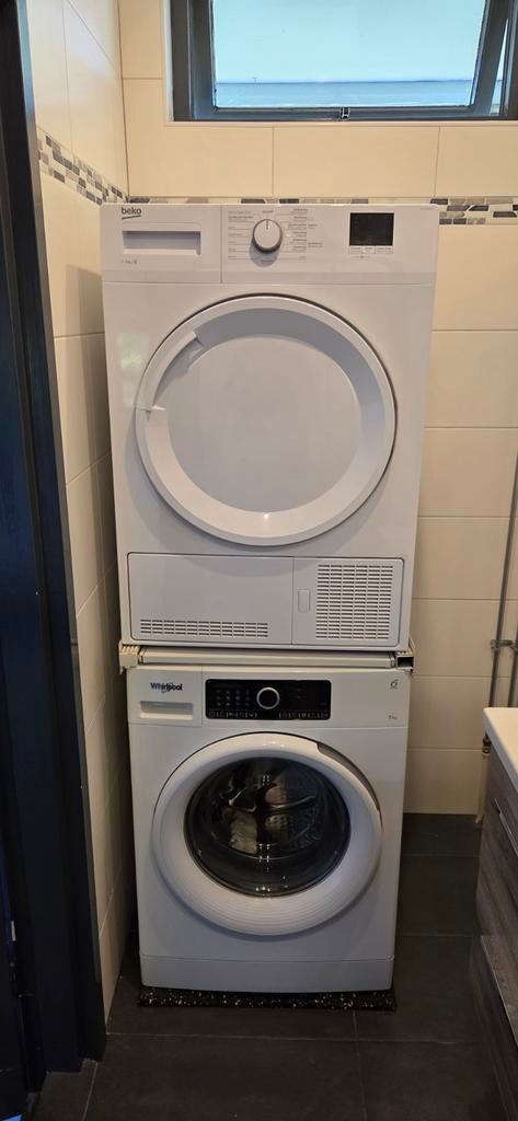 Wasdroger + Wasmachine (factuur mediamarkt aanwezig)., Witgoed en Apparatuur, Ophalen of Verzenden