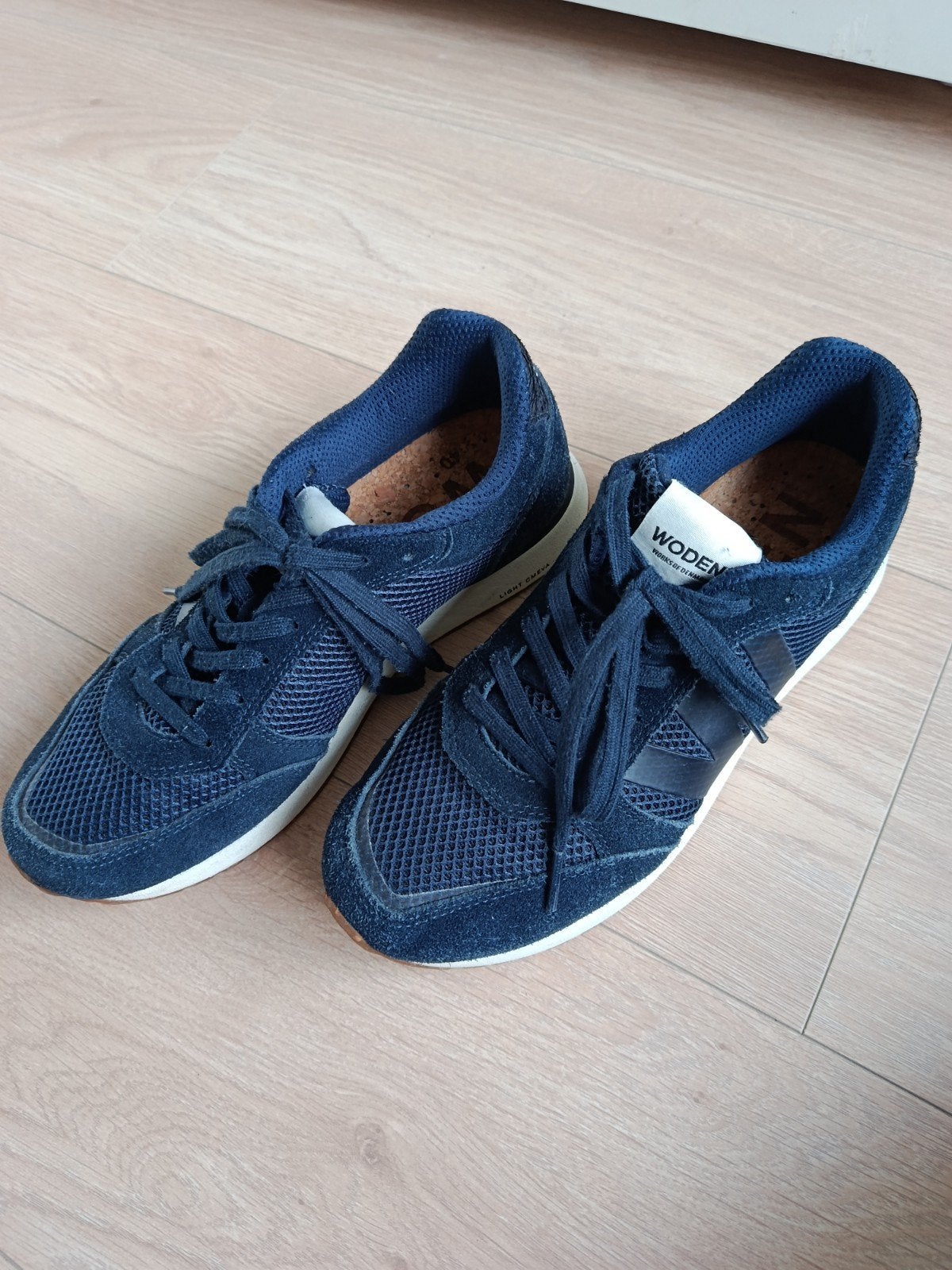 Woden sneakers - maat 40 zo goed als nieuw, Kleding | Dames, Ophalen of Verzenden, Zo goed als nieuw, Blauw, Sneakers of Gympen