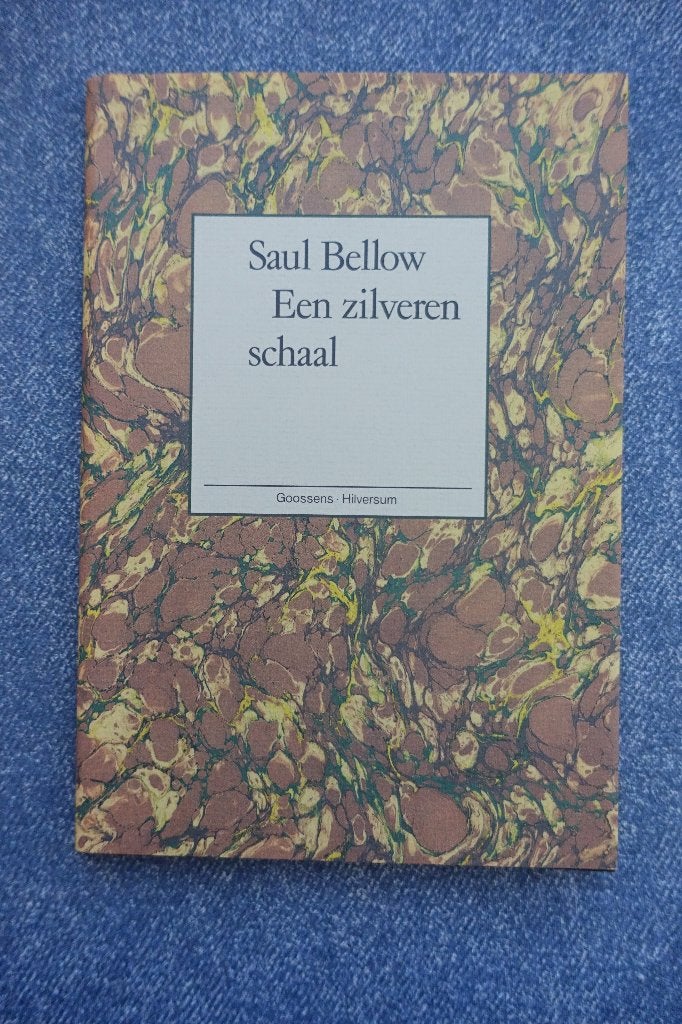 Saul Bellow. Een zilveren schaal (Amerikaanse literatuur), Ophalen of Verzenden, Nieuw, Amerika