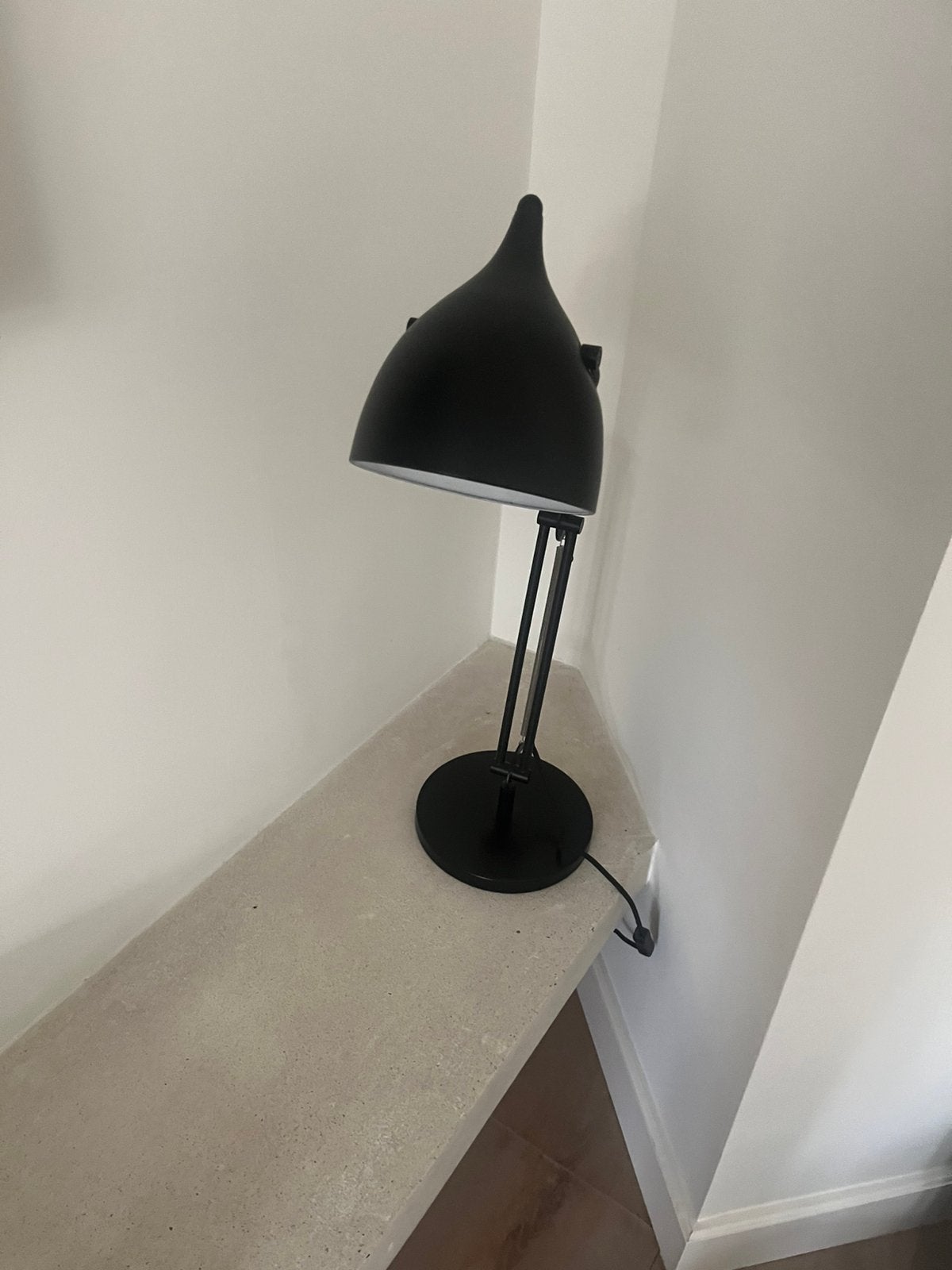 Prachtige designlamp van Zuiver, matzwart, Ophalen, Bureaulamp, Gebruikt, Overige merken