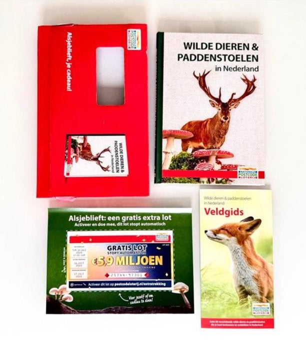 Wilde Dieren & Paddestoelen in Nederland, Boeken, Ophalen, Nieuw, Natuur algemeen