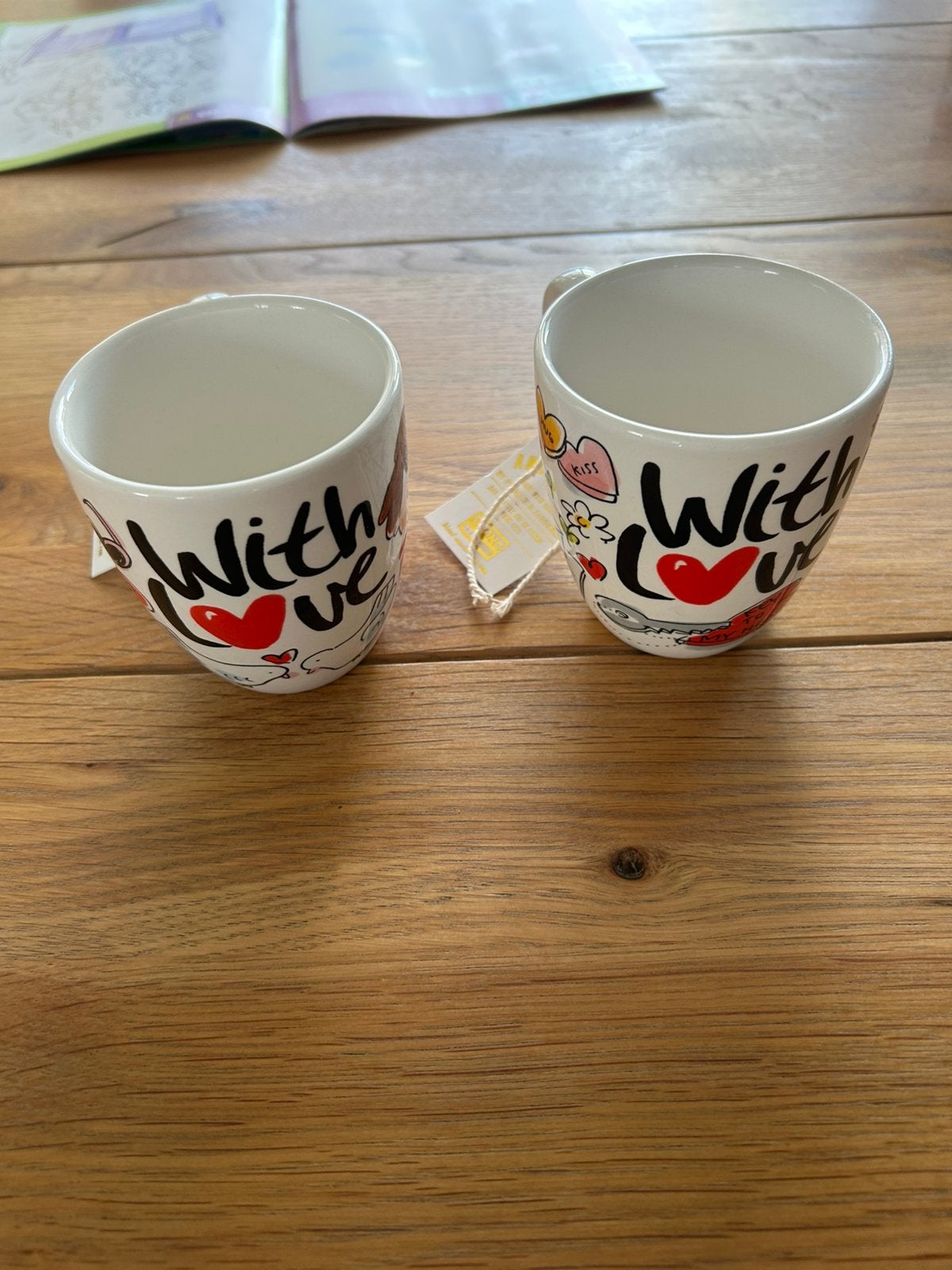 Nieuw blond amsterdam valentijn koffiekopjes, Ophalen, Nieuw, Aardewerk, Kop(pen) en/of Schotel(s)