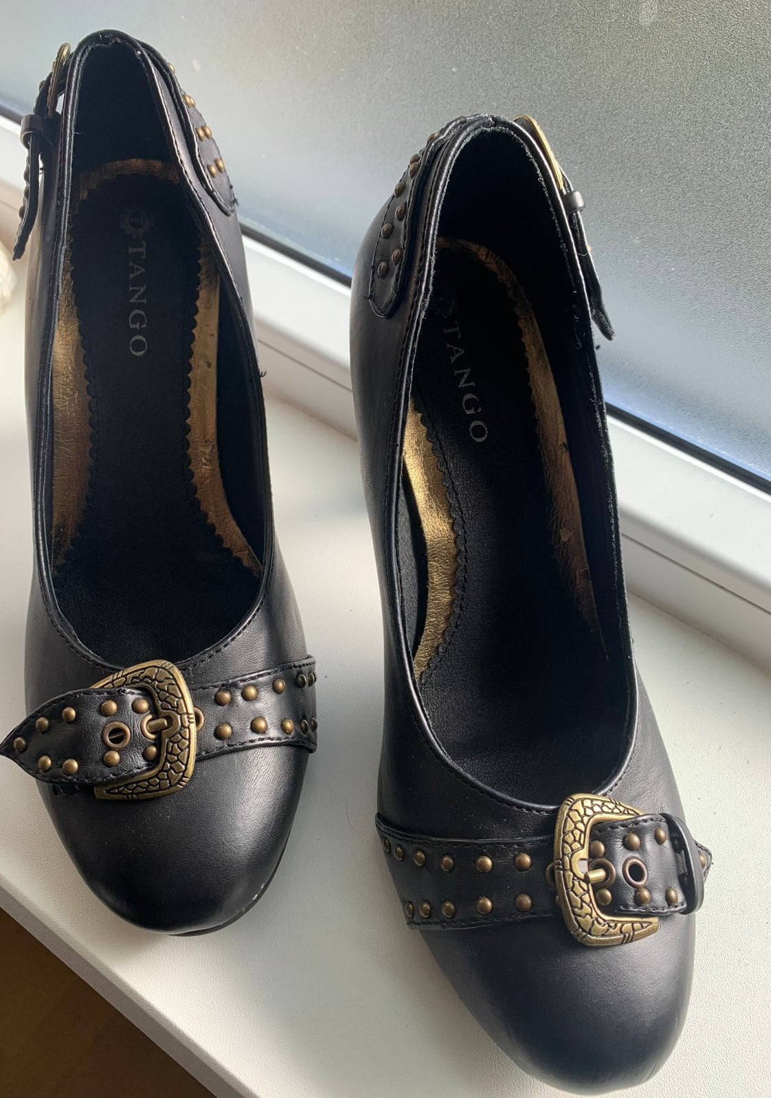 Pumps maat 38, kleur bruin, merk tango nieuw, Ophalen of Verzenden, Zo goed als nieuw, Bruin