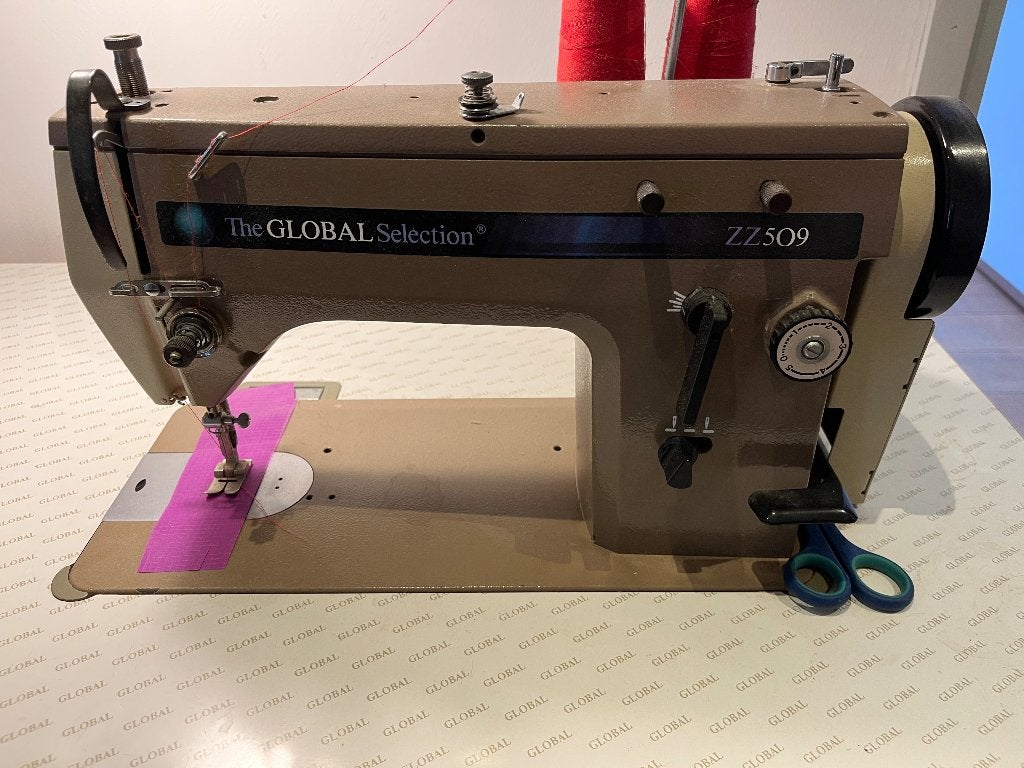 Global - ZigZag naaimachine, Gebruikt, Naaimachine, Industrieel, Ophalen