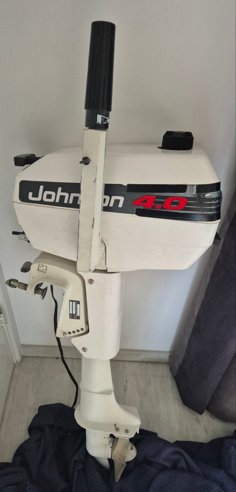 Johnson 4.0 buitenboordmotor, Ophalen, Gebruikt, Motor en Techniek, Zeilboot of Motorboot