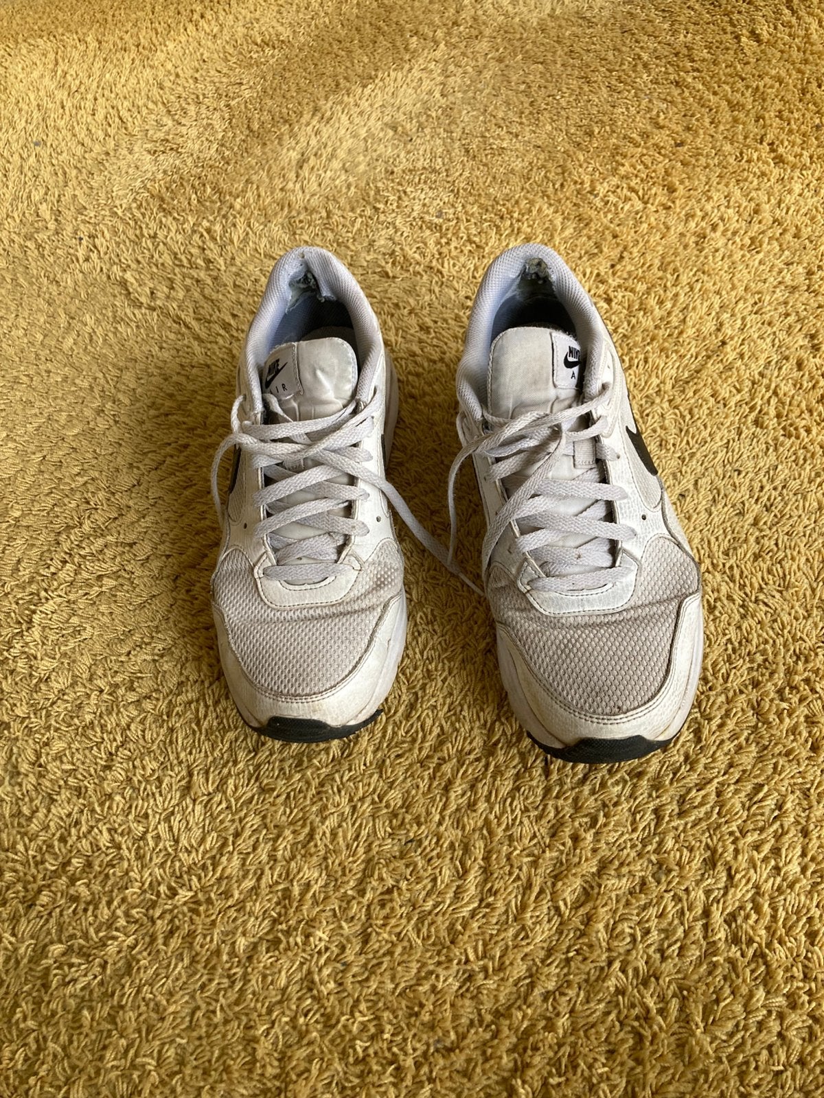 Nike Air Max maat 44 afgetrapt, Ophalen, Wit, Sneakers of Gympen, Gedragen