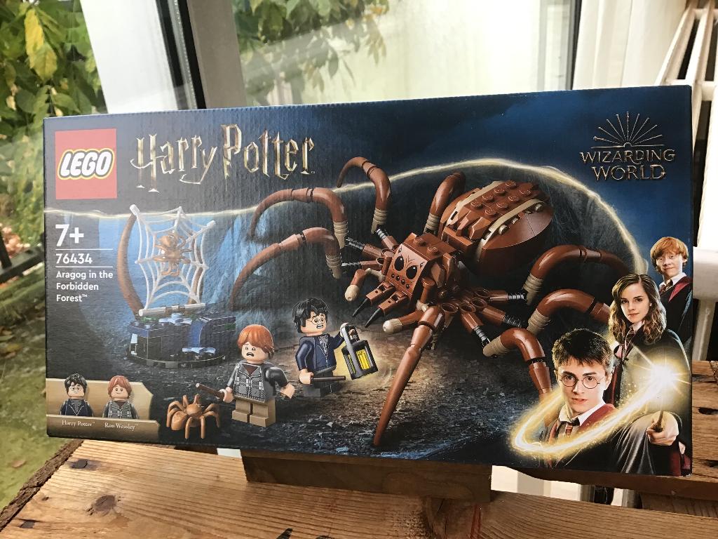 Lego Harry Potter 76434 Aragog in het Verboden Bos (MISB), Lego, Ophalen of Verzenden, Complete set, Compleet