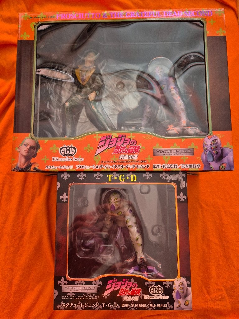 Molto Bene Jojo Bizarre Adventure grateful dead figuur set, Verzamelen, Ophalen of Verzenden, Nieuw