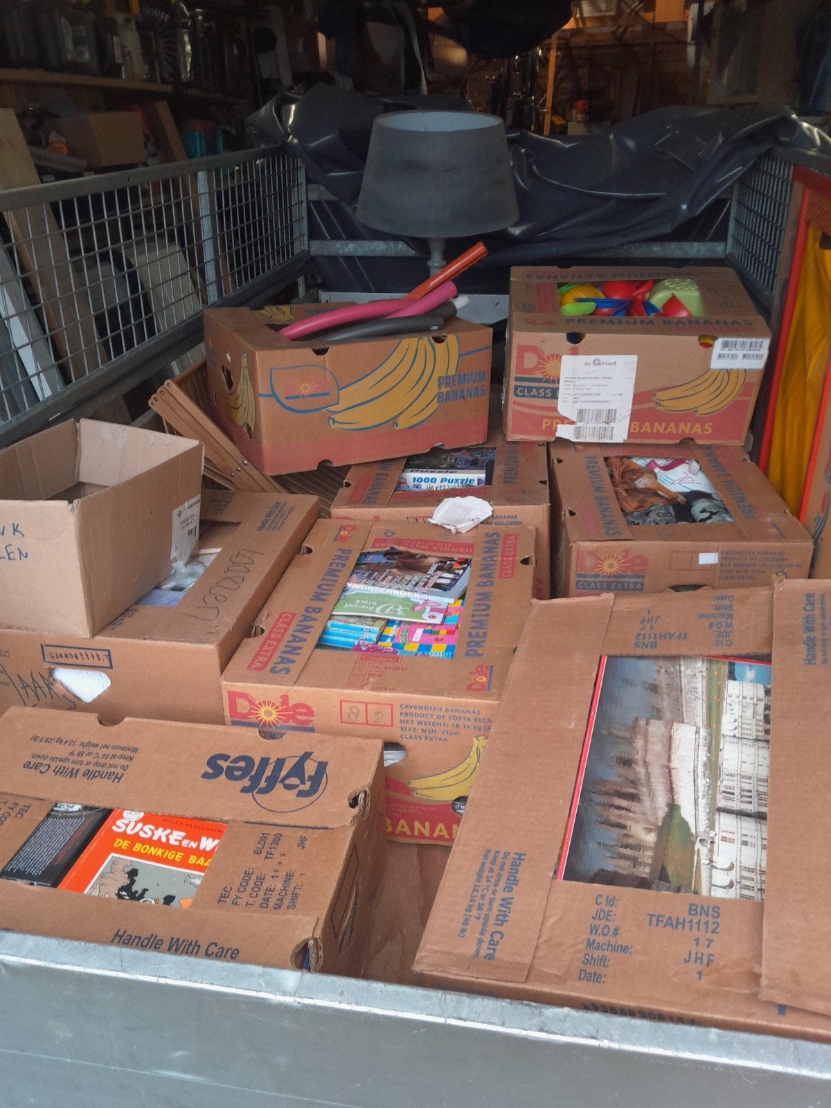Spullen voor rommelmarkt, Ophalen of Verzenden
