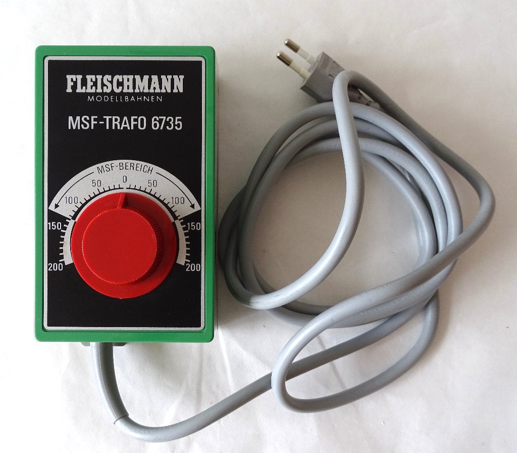 Fleischmann MSF Trafo 6735., Fleischmann, Ophalen of Verzenden, Zo goed als nieuw, Transformator of Voeding