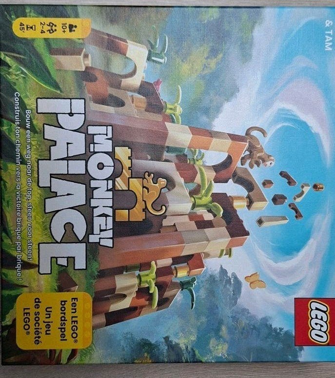 LEGO Monkey Palace Bordspel - Bouw je weg naar de top!, Drie of vier spelers, Ophalen of Verzenden, Zo goed als nieuw, LEGO
