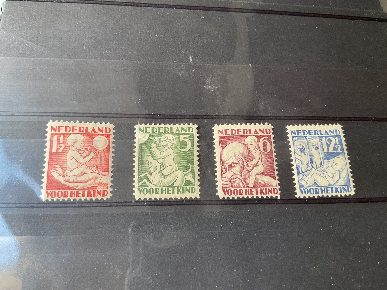 Nederland nvph 232- 235 postfris, Postzegels en Munten, Postzegels | Nederland, Ophalen of Verzenden