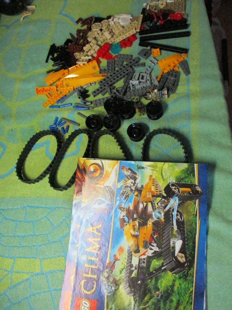 Lego 70005 Chima Laval’s Royal Fighter, Ophalen of Verzenden, Gebruikt, Complete set, Lego