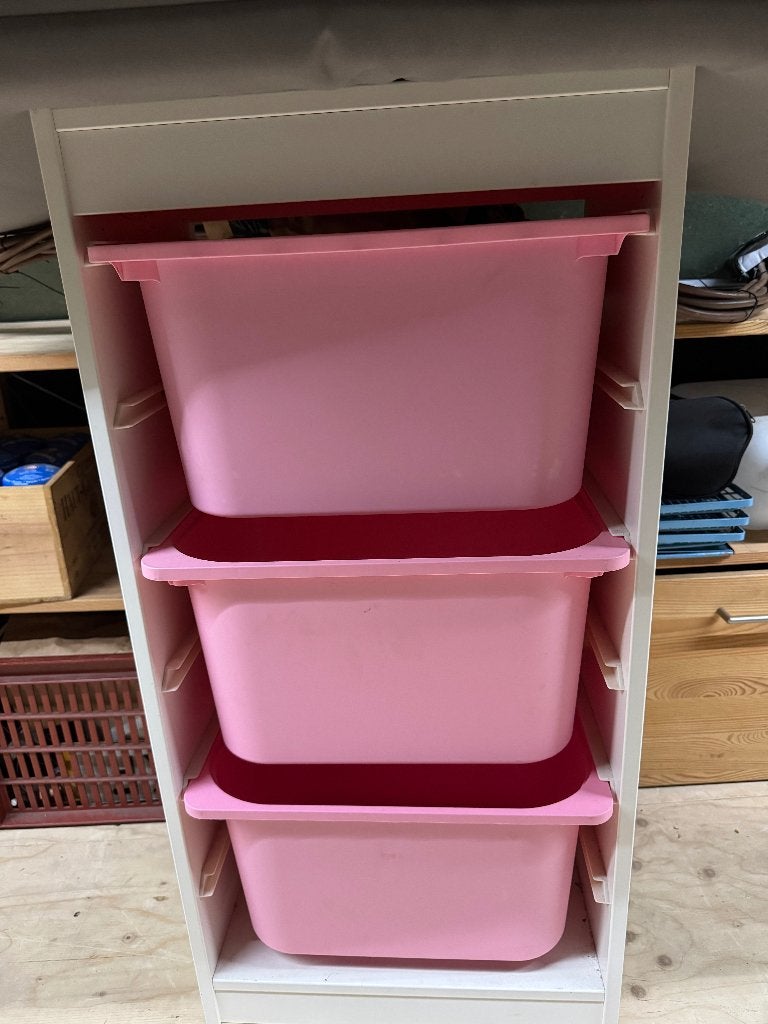 ikea Trofast opbergkast met bakken, Gebruikt, Overige typen, 50 tot 75 cm, Ophalen of Verzenden