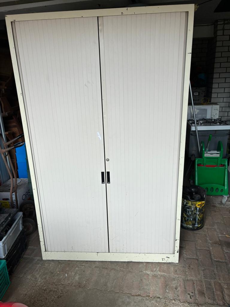 Garage kast / archiefkast, Huis en Inrichting, Kasten | Roldeurkasten en Archiefkasten, Ophalen, Gebruikt
