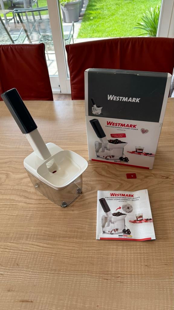 Westmark Kersenontpitter, Overige typen, Kunststof, Ophalen of Verzenden, Zo goed als nieuw
