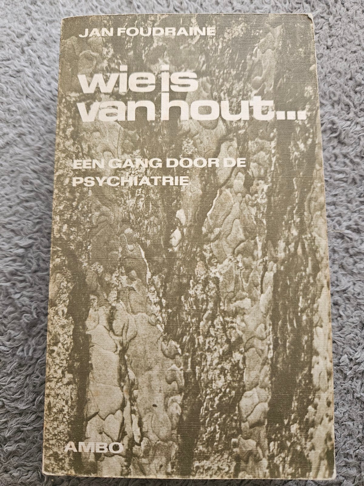 Wie is van hout - Een gang door de psychiatrie - Jan Foudrai, Gelezen, Klinische psychologie, Ophalen of Verzenden, Jan Foudraine