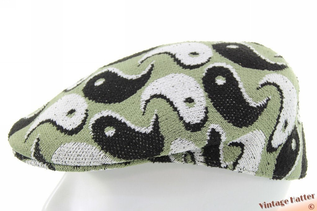 Platte pet Kangol 3D Balance 504 zacht groen S, M, L, XL new, Nieuw, Pet, Kangol - 3D Balance 504, One size fits all