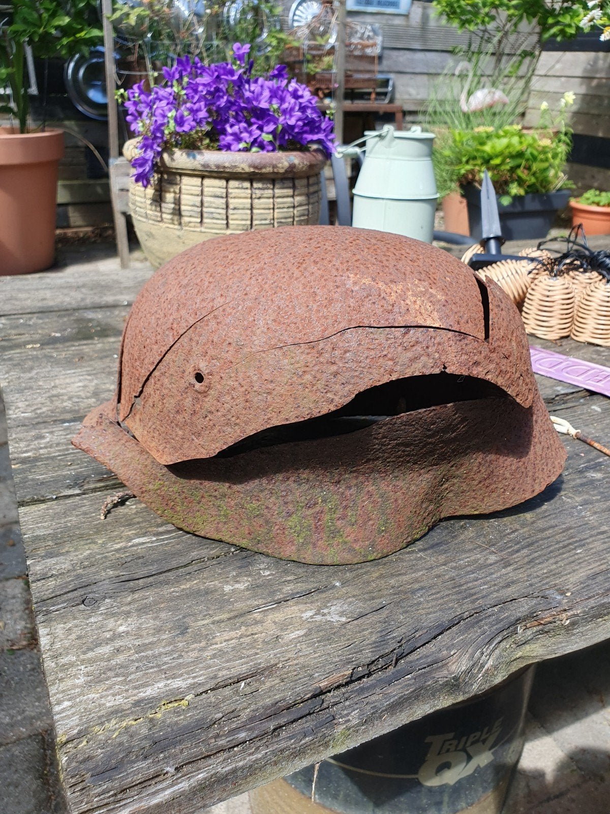 Duitse helm, Ophalen of Verzenden, Duitsland, Helm of Baret