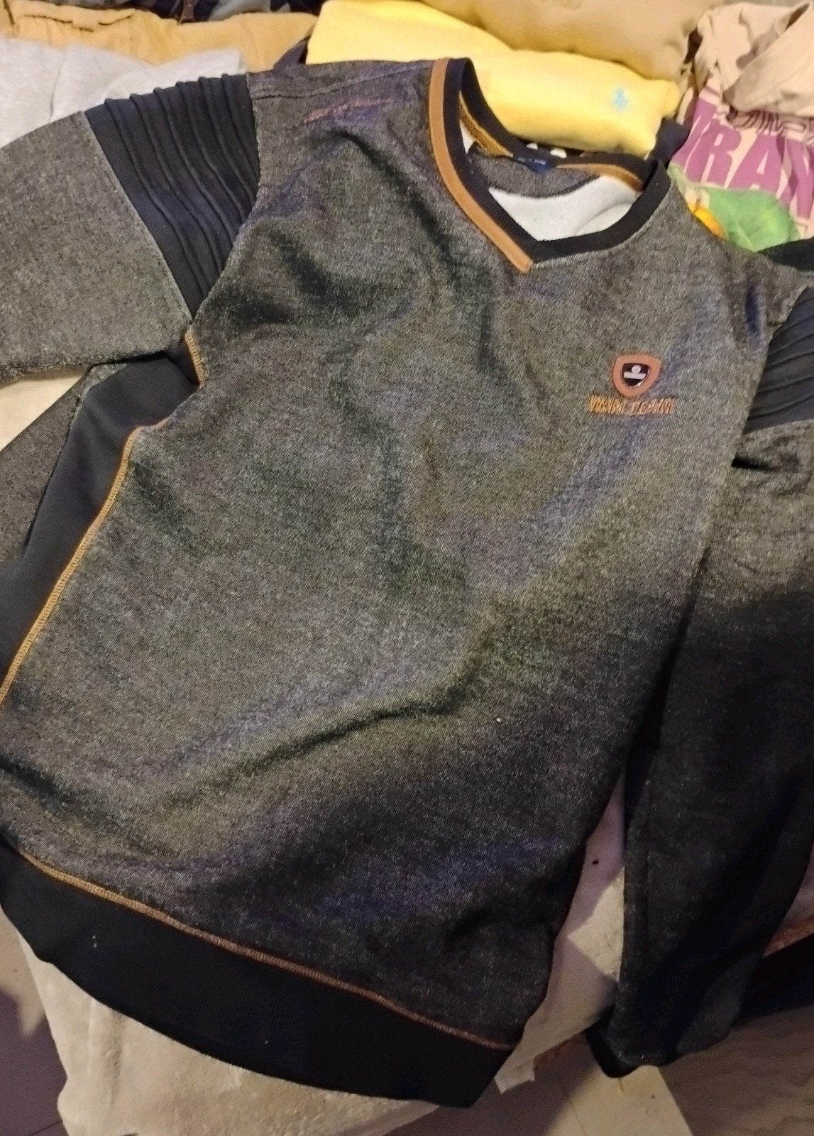 WAM Denim Heren Trui Maat 3XL - Zo goed als nieuw, Kleding | Heren, Overige maten, Ophalen of Verzenden, Zo goed als nieuw, Grijs