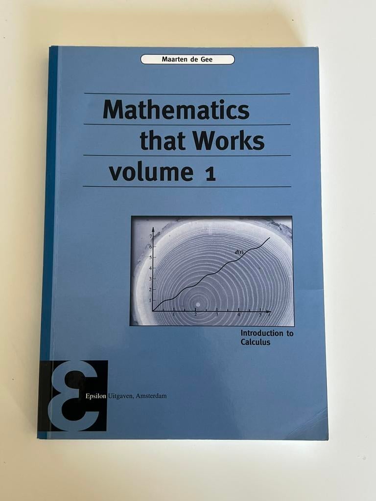 Mathematics that Works volume 1, Boeken, Ophalen of Verzenden, Beta, Zo goed als nieuw, WO