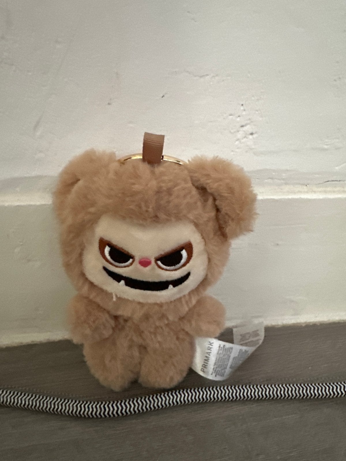 Primark Knuffel Monster Sleutelhanger Bruin, Kinderen en Baby's, Ophalen, Overige karakters, Overige typen, Primark
