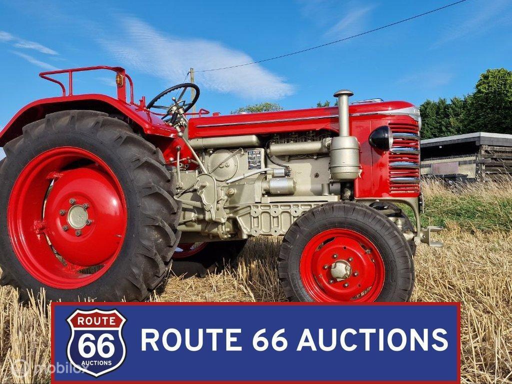 Hürlimann D70 SSP tractor | 1964 | Route 66 Auctions, Overige merken, Overige carrosserieën, Zwart, Bedrijf