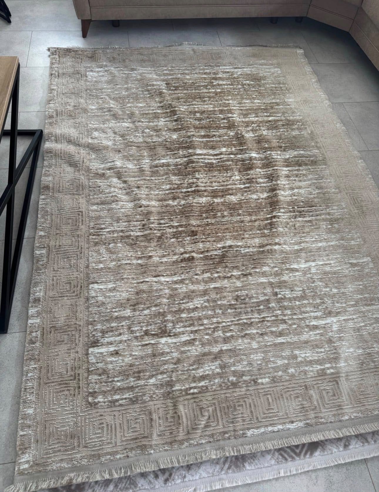 3x warme beige tapijt, Beige, 200 cm of meer, Ophalen of Verzenden, Zo goed als nieuw