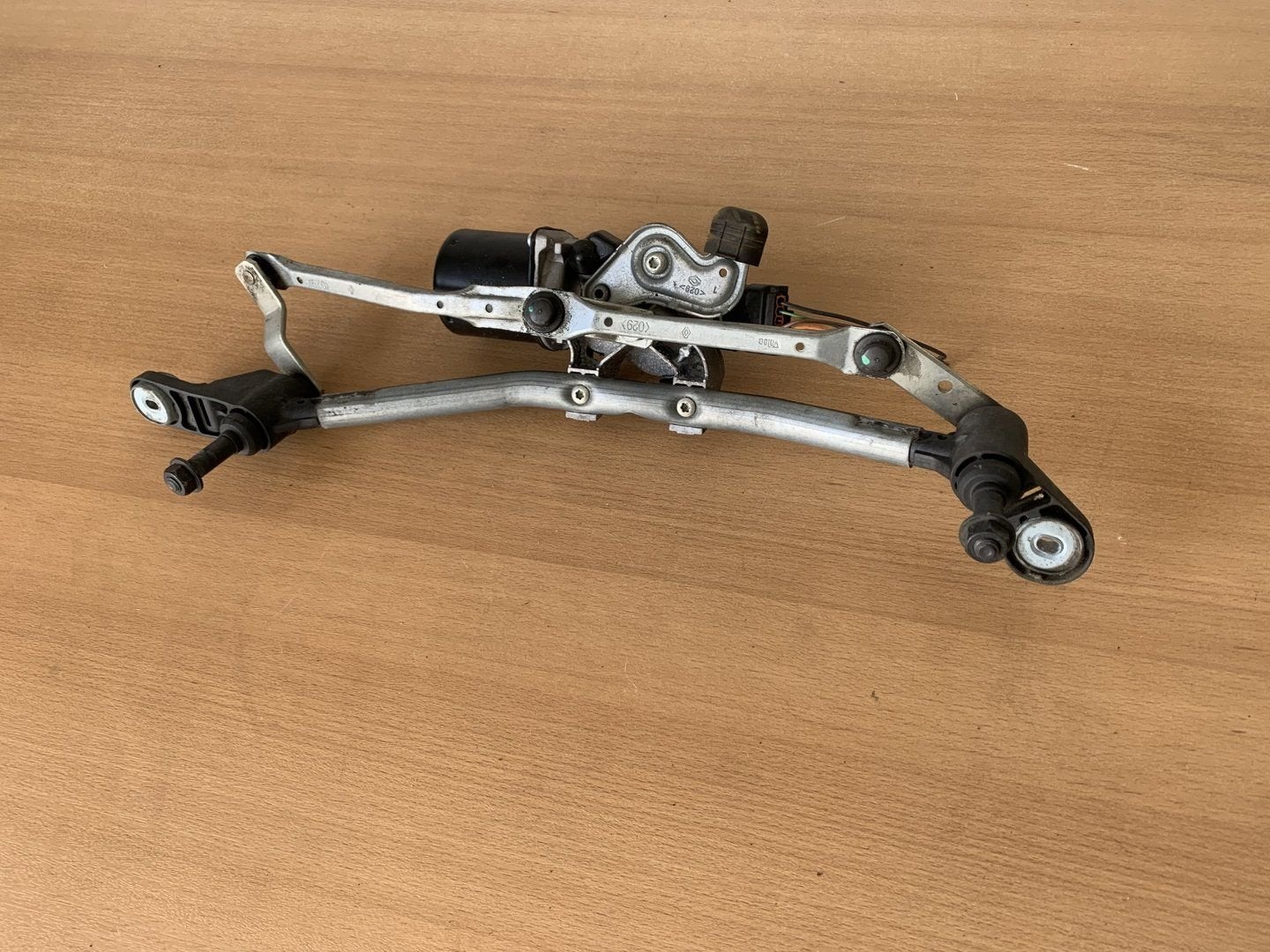 Renault Clio III 2005 tot 2014 ruitenwissermotor mechaniek, Gebruikt, -, Renault, -