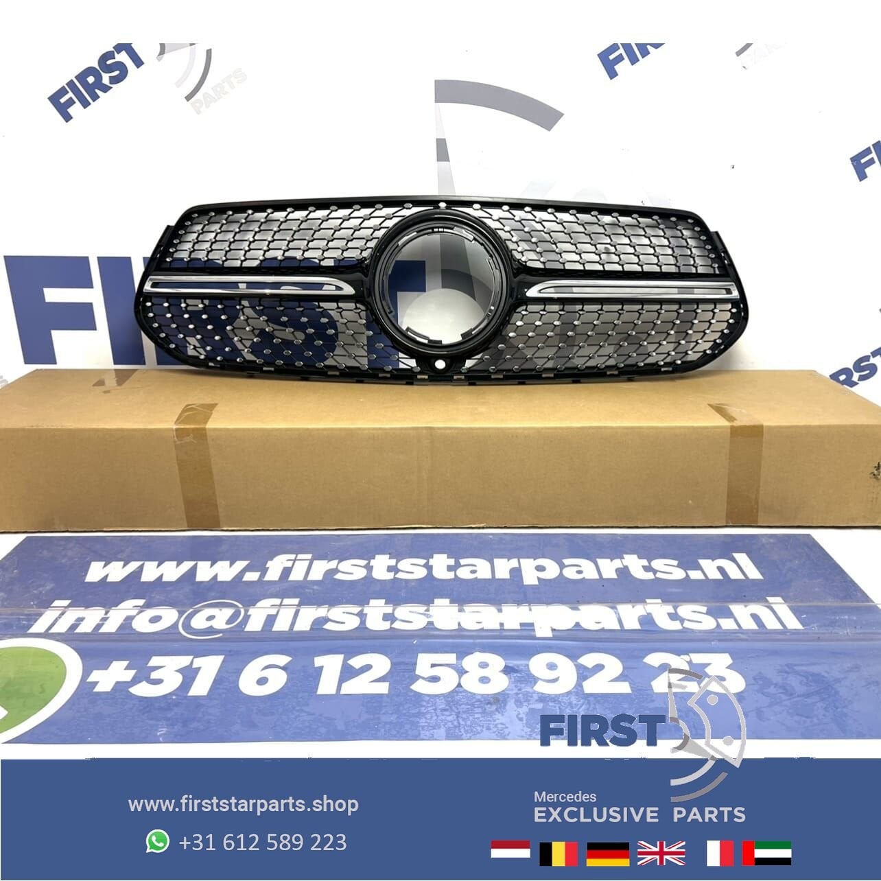 W167 V167 C167 GLE KLASSE AMG DIAMOND GRIL 2018-2024 AMG LIN