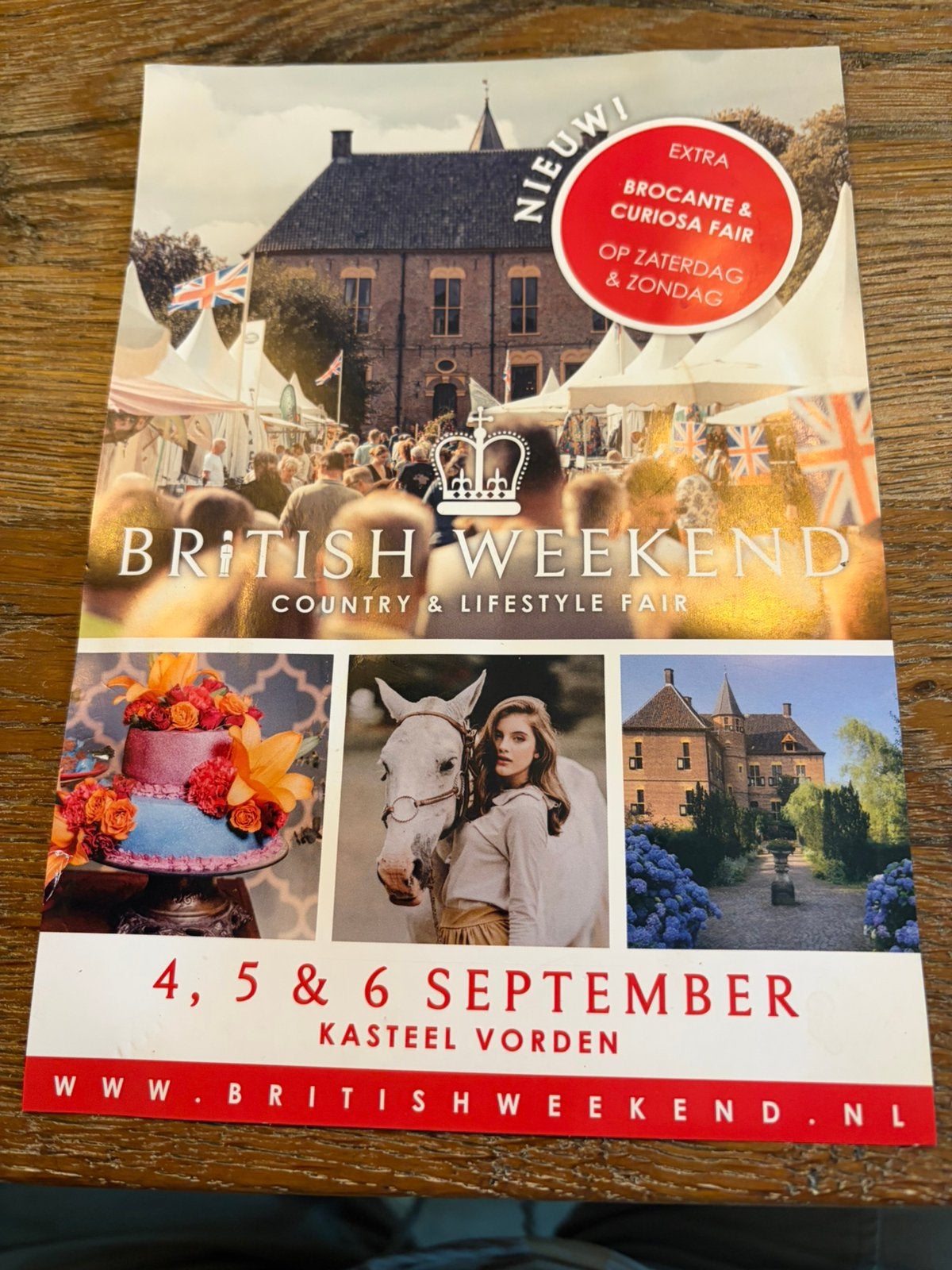 British weekend kasteel Vorden, Ophalen of Verzenden