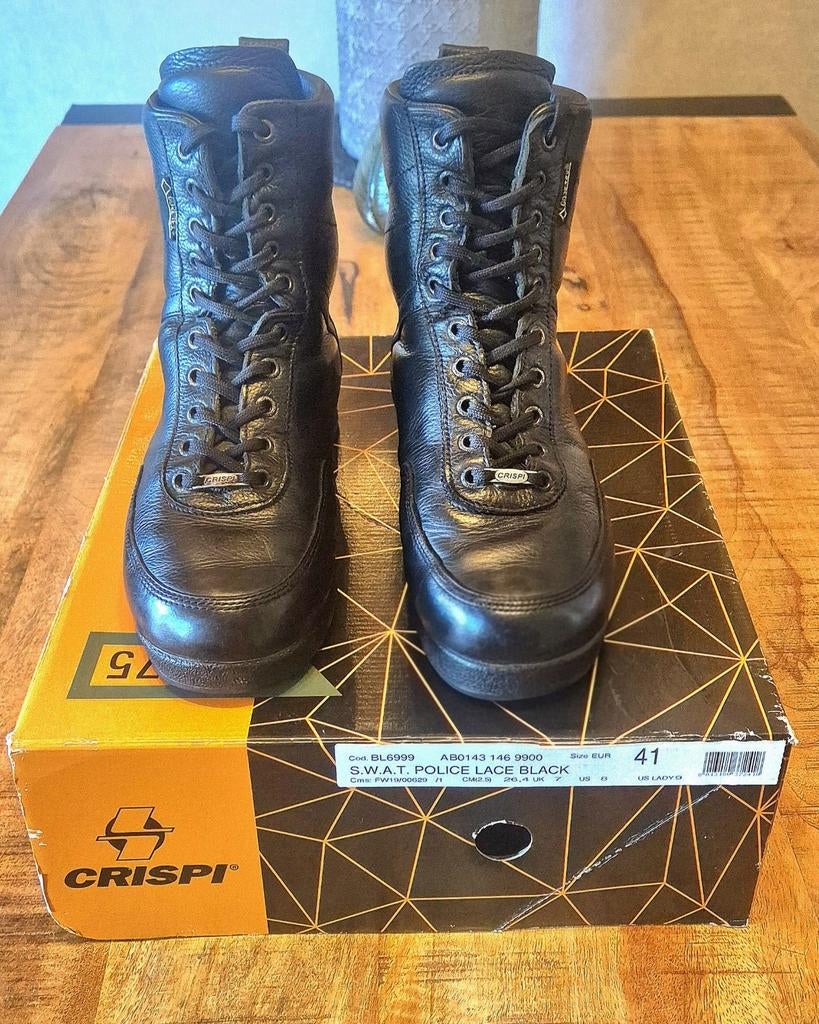 Crispi Kisten hoge schoenen Black - Maat 41, Crispi, Zwart, Boots, Ophalen of Verzenden