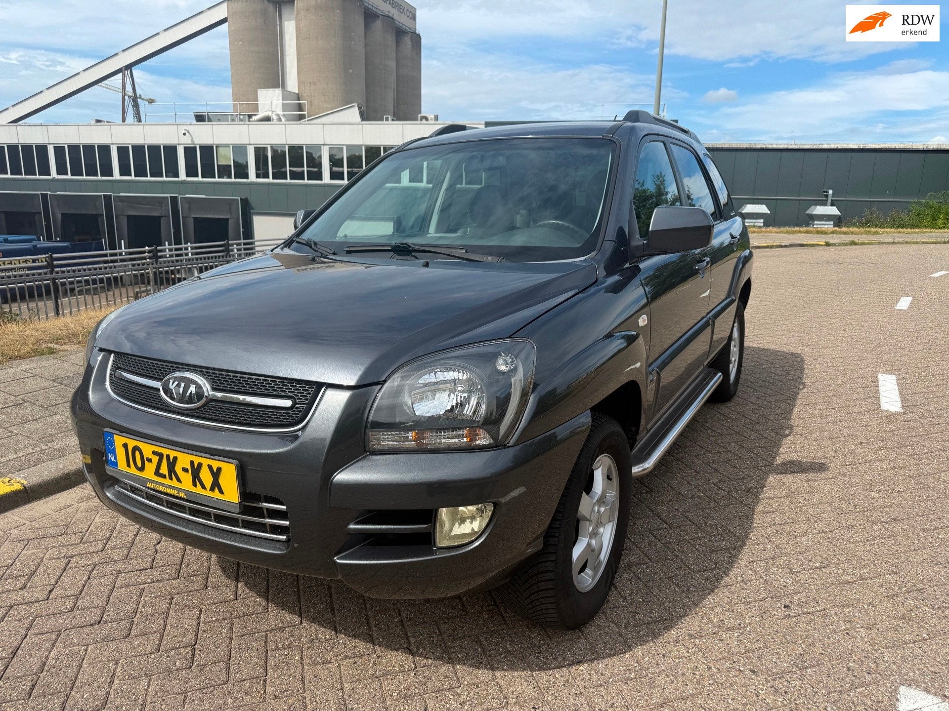 Kia Sportage 2.0 CVVT X-ception, Auto's, Kia, 1442 kg, Gebruikt, Zwart, 4 cilinders