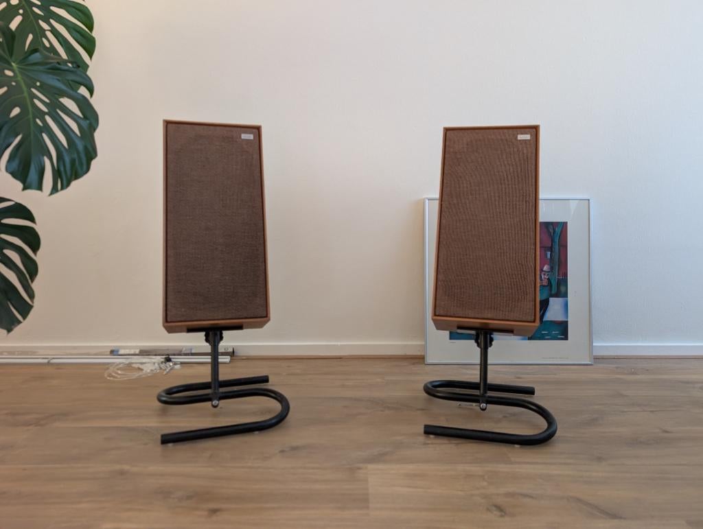 Akai ST-200 luidsprekers, Audio, Tv en Foto, Luidsprekers, Gebruikt, Minder dan 60 watt, Front, Rear of Stereo speakers, Ophalen