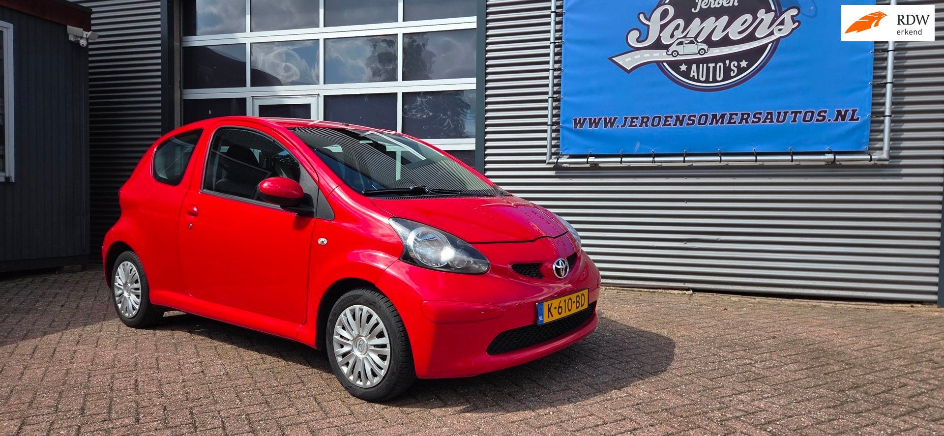 Toyota Aygo 1.0-12V, Auto's, Voorwielaandrijving, Stof, Gebruikt, Zwart