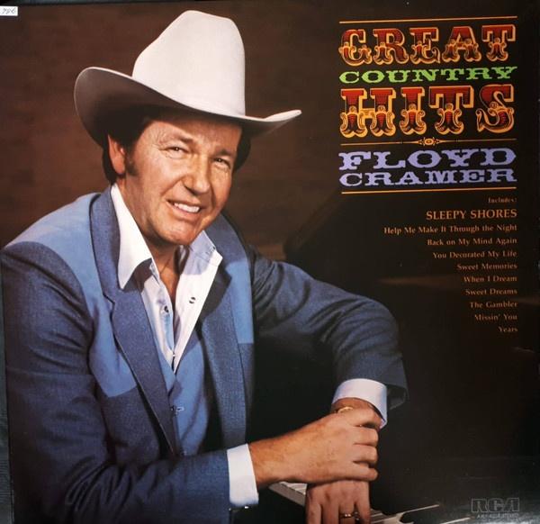 Floyd Cramer – Great Country Hits, Ophalen of Verzenden, Gebruikt, 12 inch