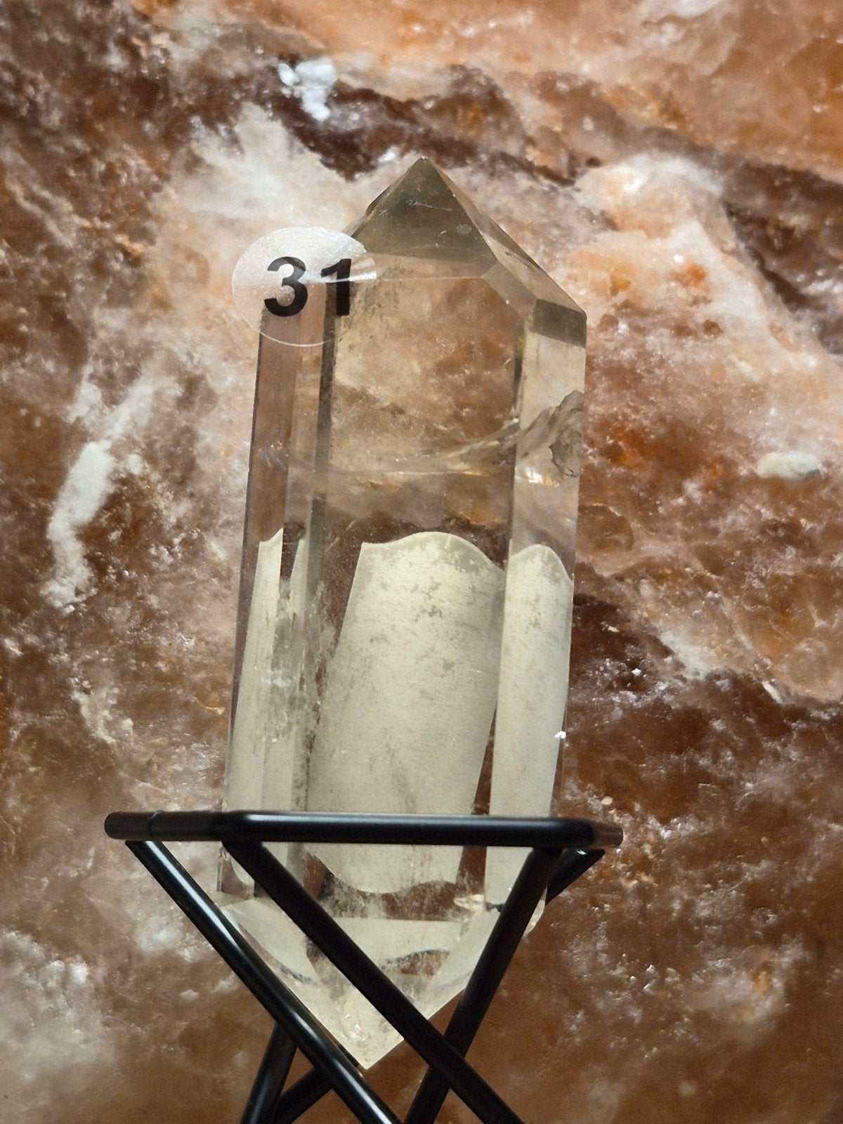bergkristal dubbel einder, Ophalen of Verzenden