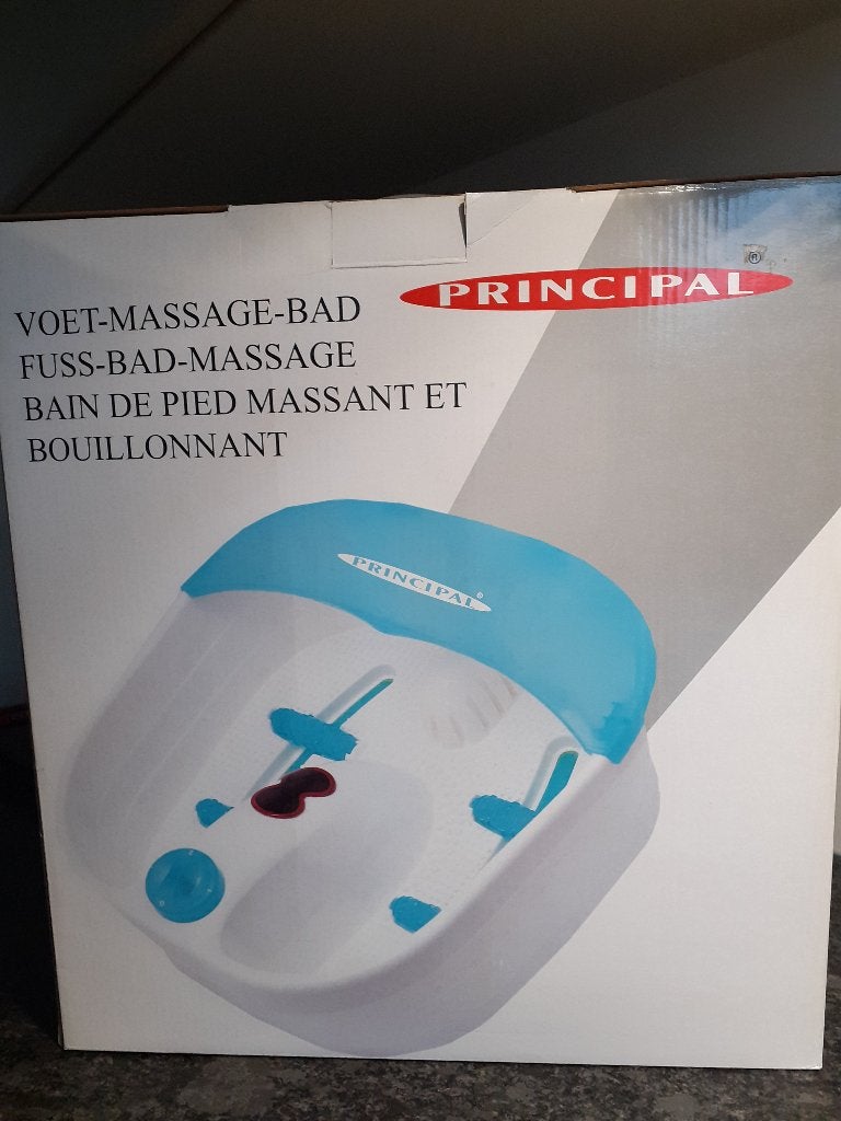 Principal voet-massage-bad, Ophalen of Verzenden, Zo goed als nieuw, Hand- en Voetverzorging