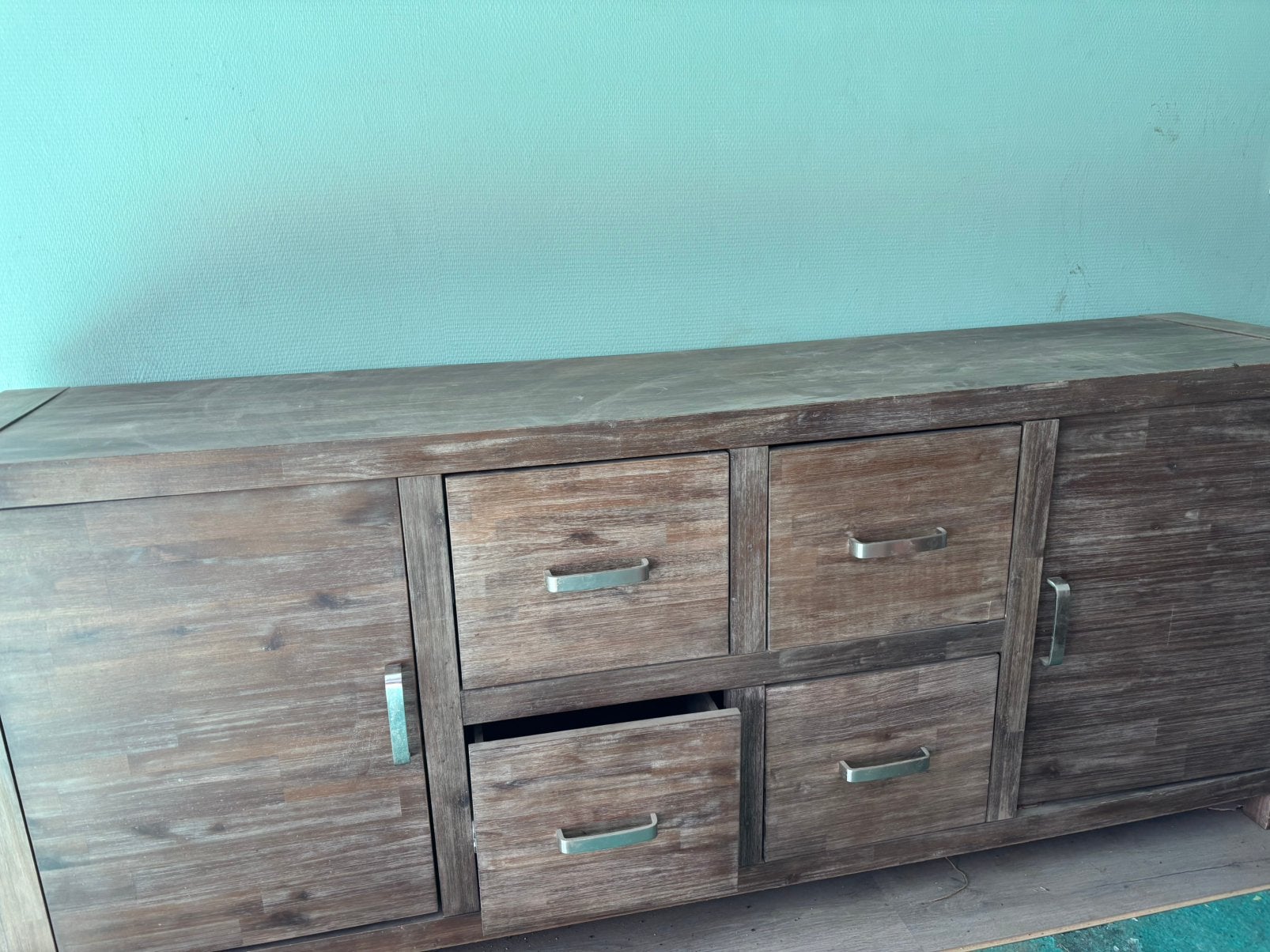 Mooi dressoir, Huis en Inrichting, Ophalen, Gebruikt, Met lade(s), 200 cm of meer