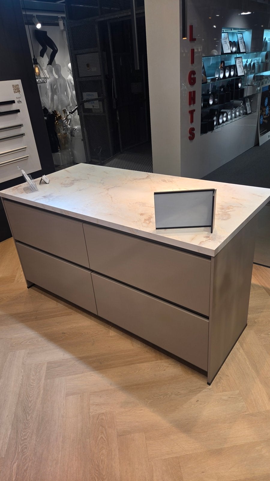 Showroom keuken NOLTE direct beschikbaar, Ophalen, 150 tot 200 cm, Nieuw, 25 tot 50 cm