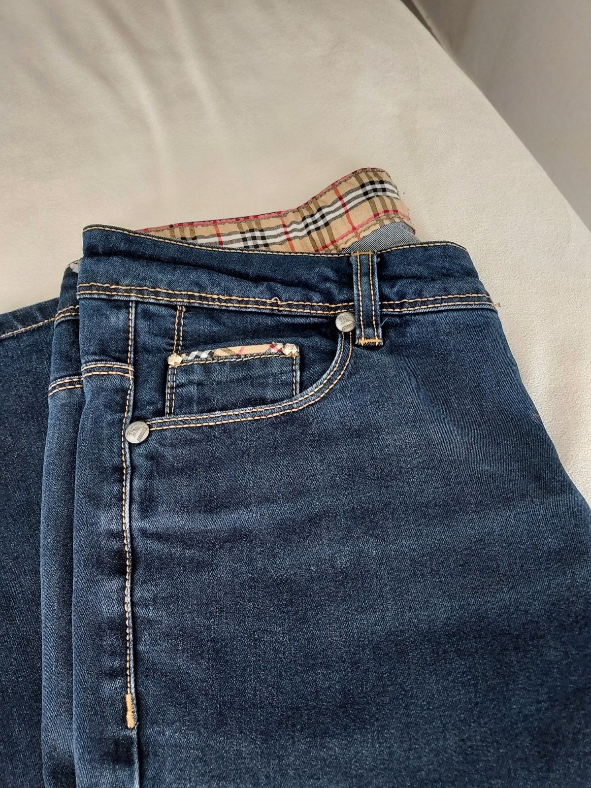 Super Galerie BURBERRY JEANS, Kleding | Dames, Blauw, Ophalen of Verzenden, Zo goed als nieuw, Burberry
