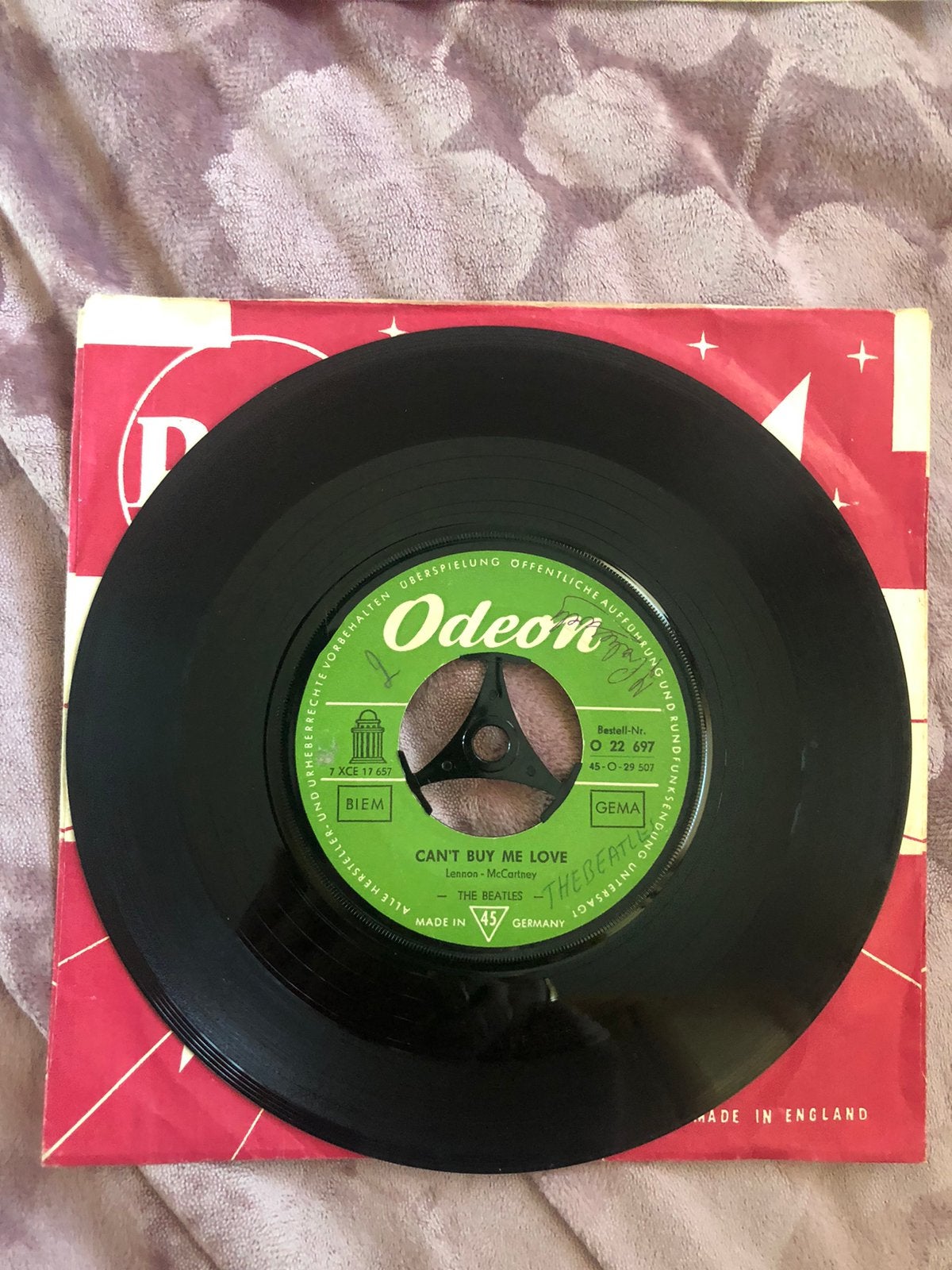 The Beatles - Can't Buy Me Love / You Can't Do That (7 inch), Gebruikt, 7 inch, Ophalen of Verzenden, Pop