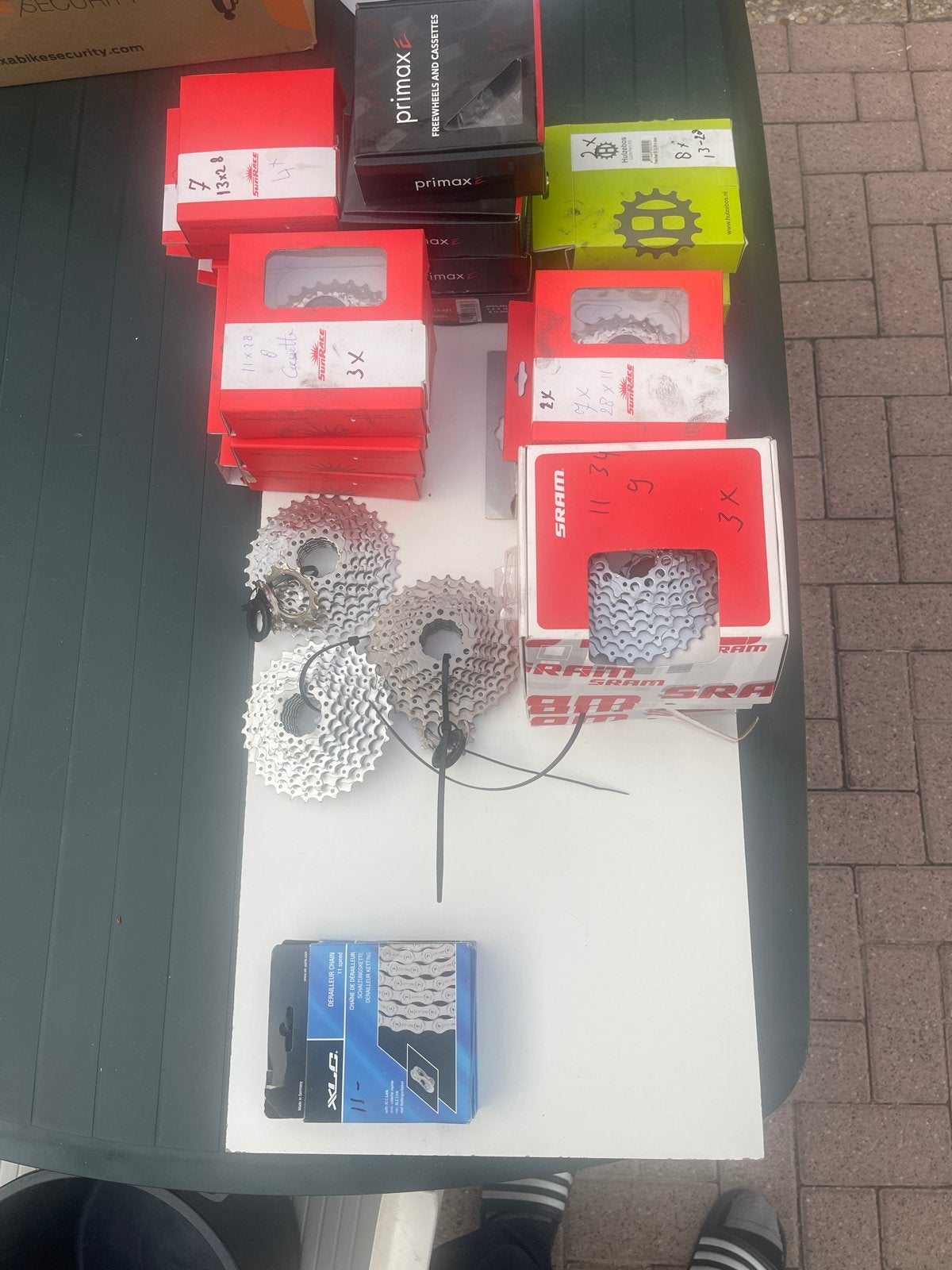 Diverse Tandwielen en Kettingen voor Fietsen, Ophalen, Derailleur of Ketting, Nieuw, Elektrische fiets