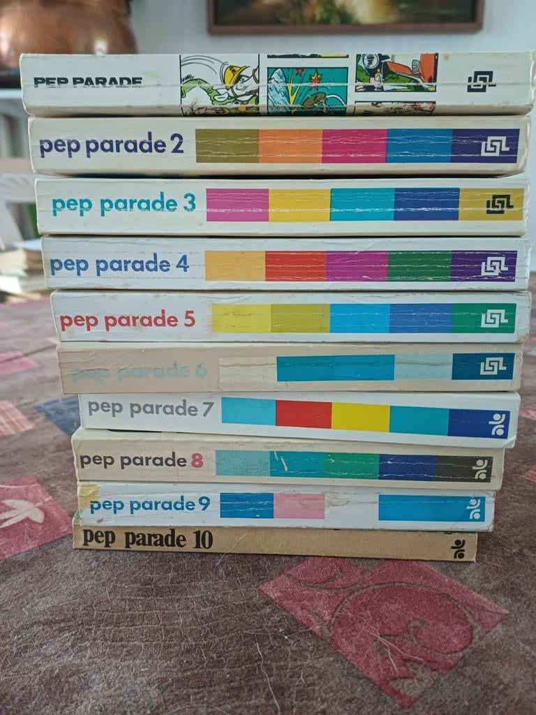 PEP PARADE - COMPLETE SERIE 1 t/m 10, Complete serie of reeks, Ophalen of Verzenden