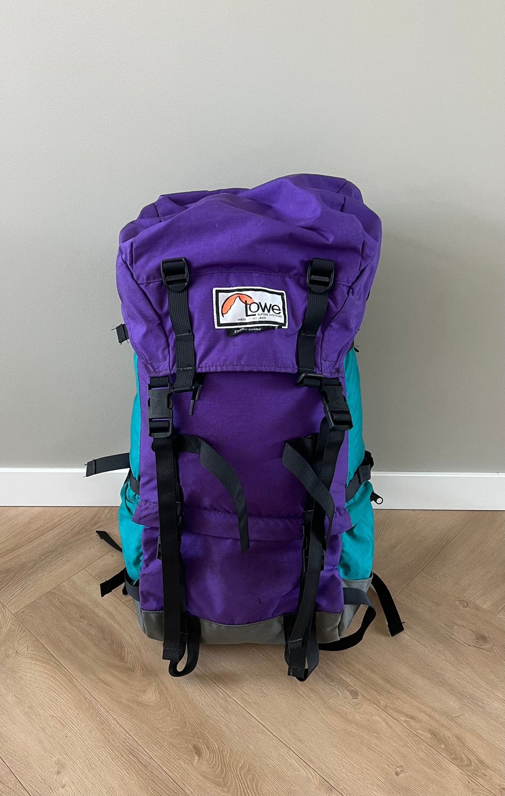 Backpack 60 + 15L, Ophalen of Verzenden, Gebruikt, Rugzak