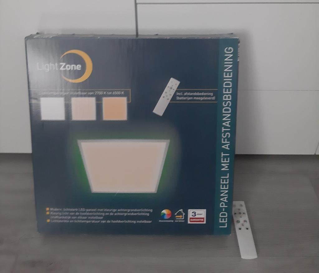 Light Zone LED-Paneel met Afstandsbediening, Ophalen of Verzenden, Nieuw, Modern