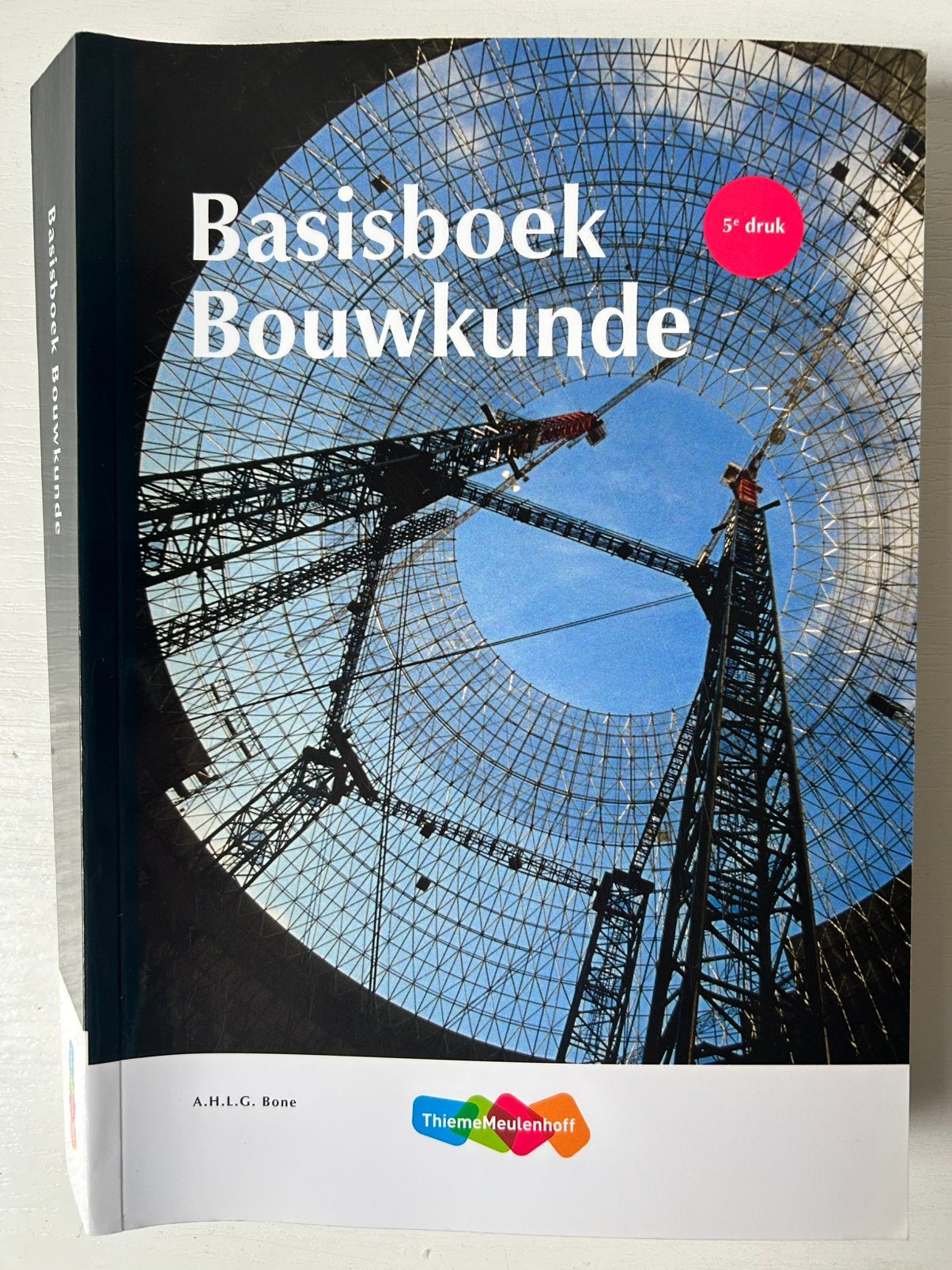 A.H.L.G. Bone - Basisboek Bouwkunde 5de druk, Gelezen, Ophalen of Verzenden, A.H.L.G. Bone, Bouwkunde