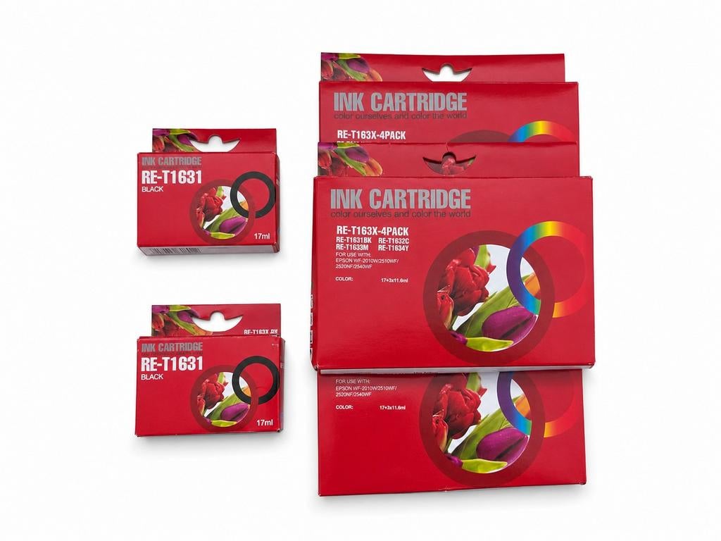 Epson 16XL compatible cartridges - T1631 / T1632 / T1633 / T, Ophalen of Verzenden, Nieuw, Cartridge, Epson (compatibel)